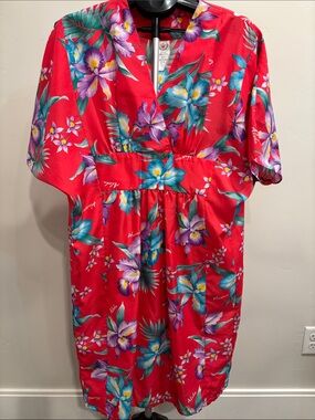 Vintage Royal Creations Floral Hawaiian Muumuu
